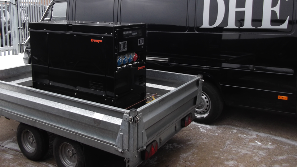 Lincolnshire Stage Hire 12.5KVA Generator