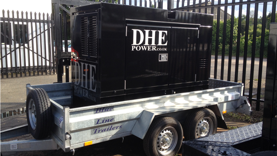 Lincolnshire Stage Hire 60KVA Generator